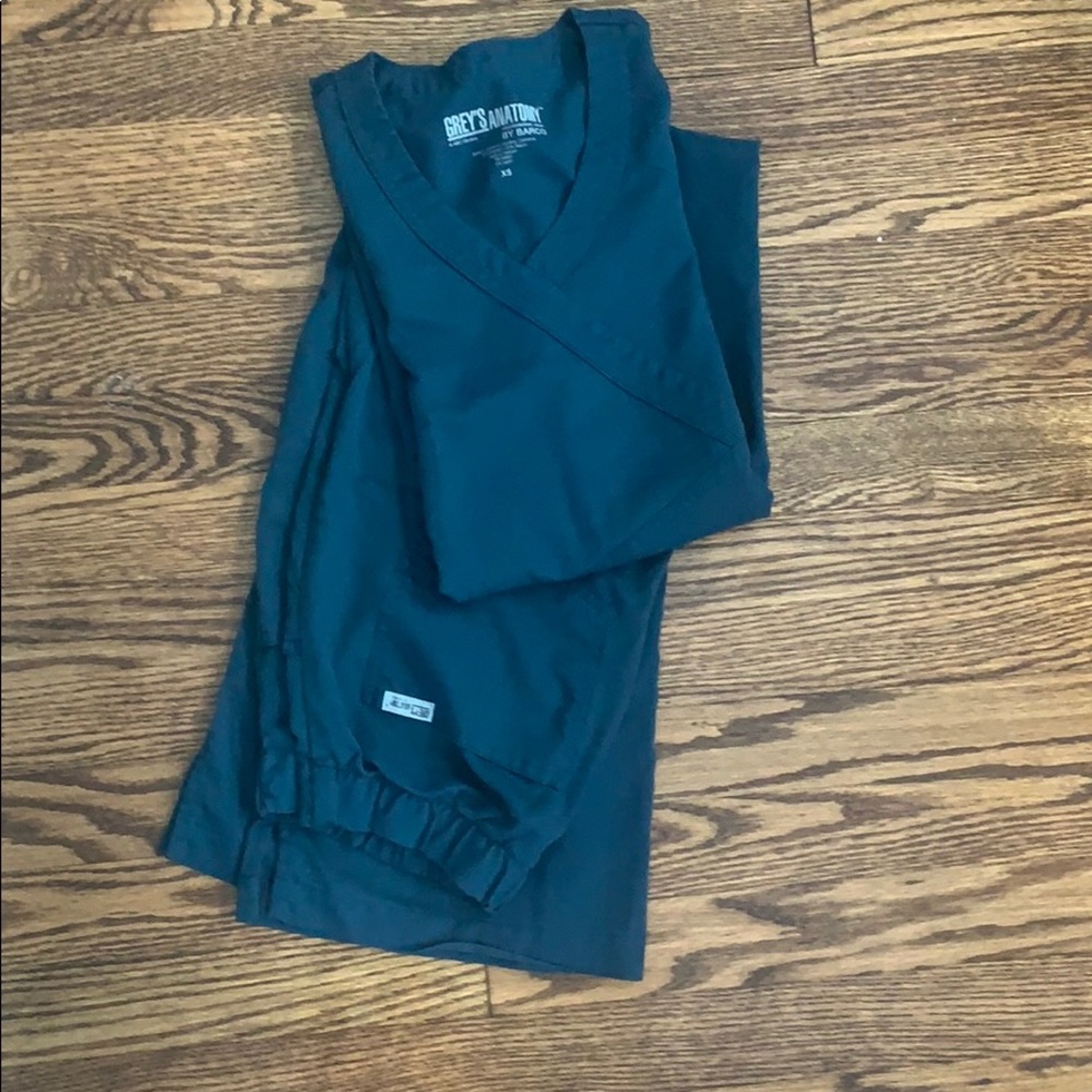 XS Grey’s Anatomy Scrub Set Caribbean Blue